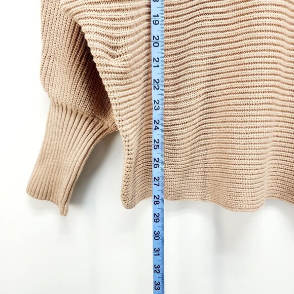 Merokeety Women Long Sleeve V-Neck  Neck Loose Oversized  Tunic Top brown Size L - Picture 11 of 13